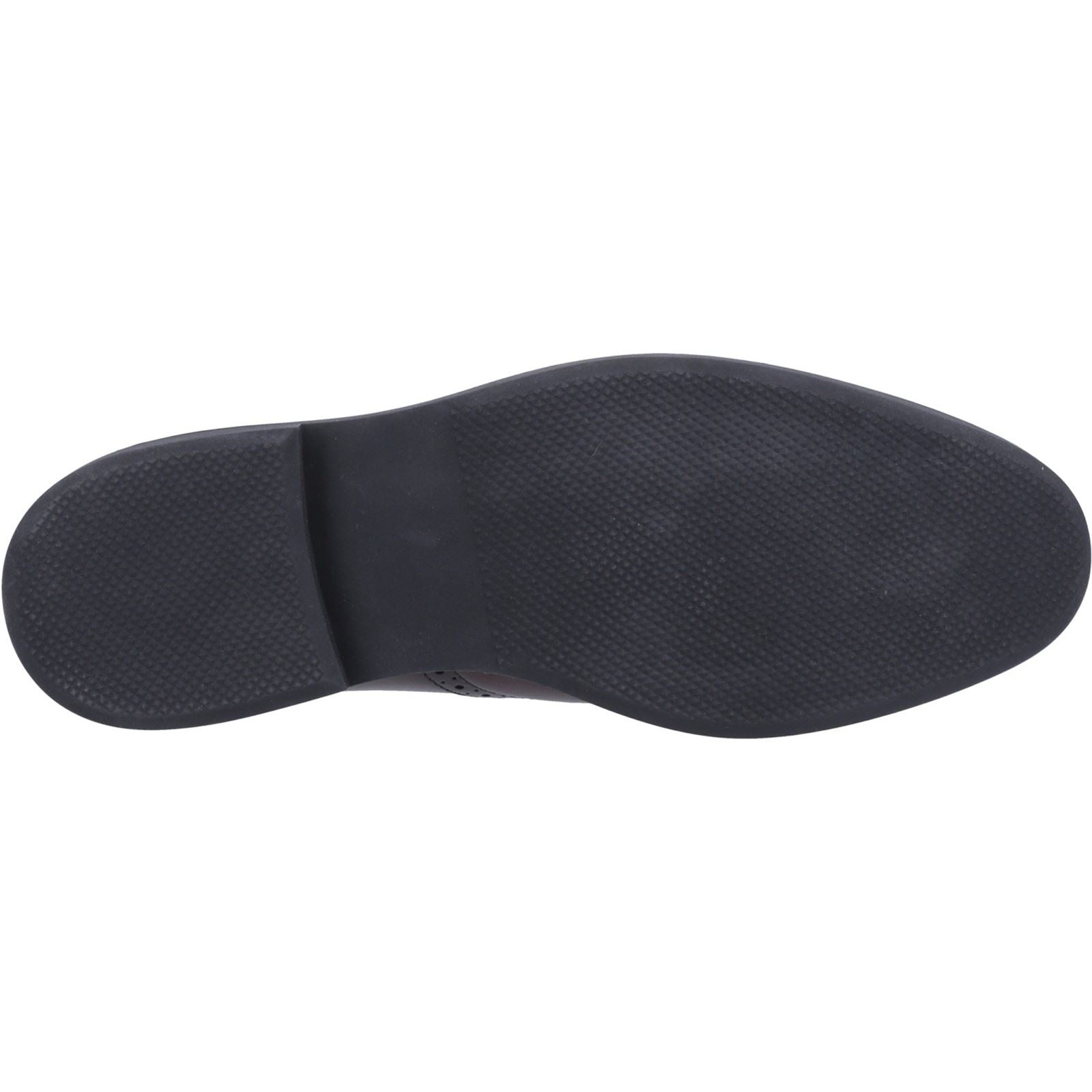 Hush Puppies Kingston Chaussures De Ville En Cuir Pour Homme De Couleur Chocolat