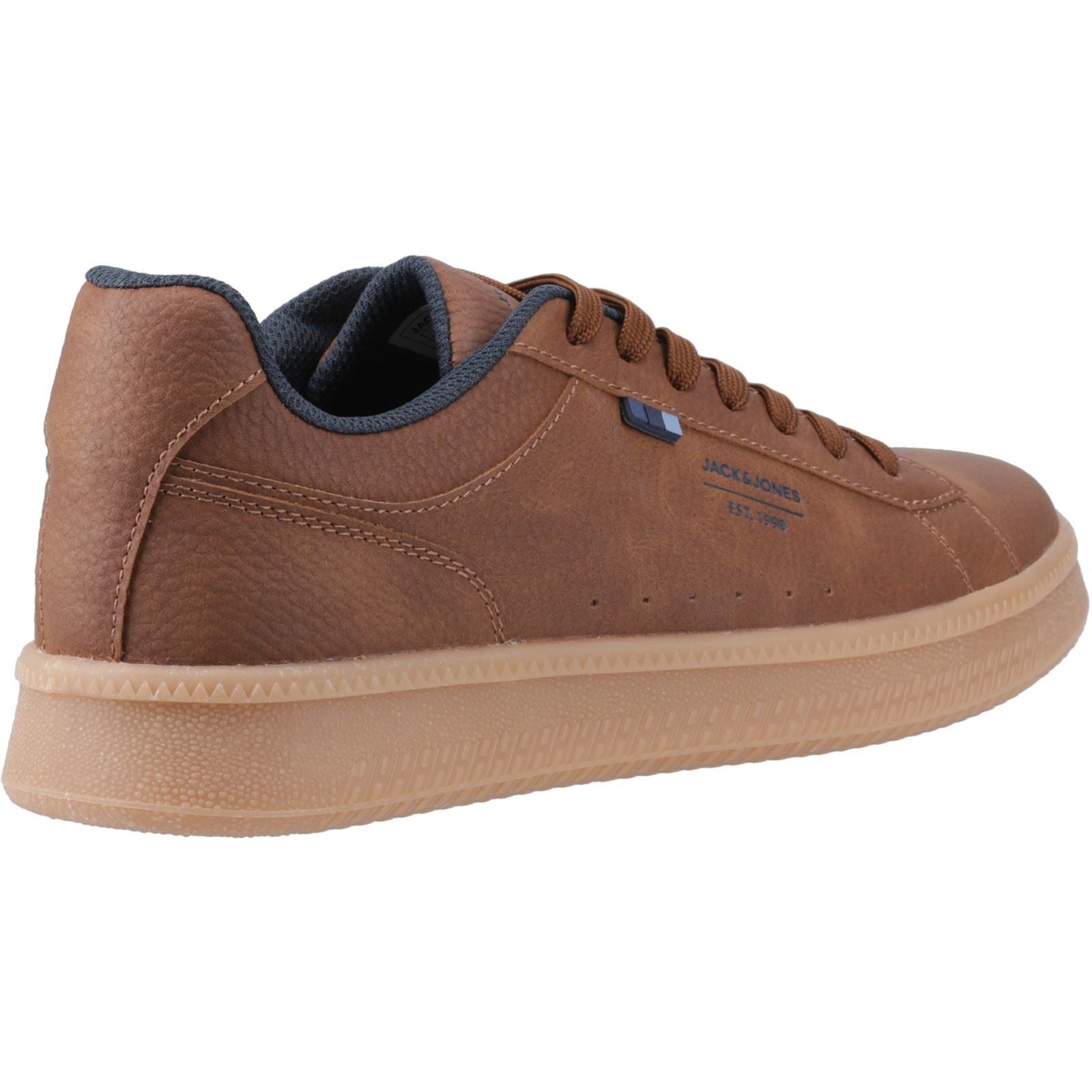 Jack & Jones Haven Tumble Baskets Pour Hommes En Polyuréthane Couleur Cognac