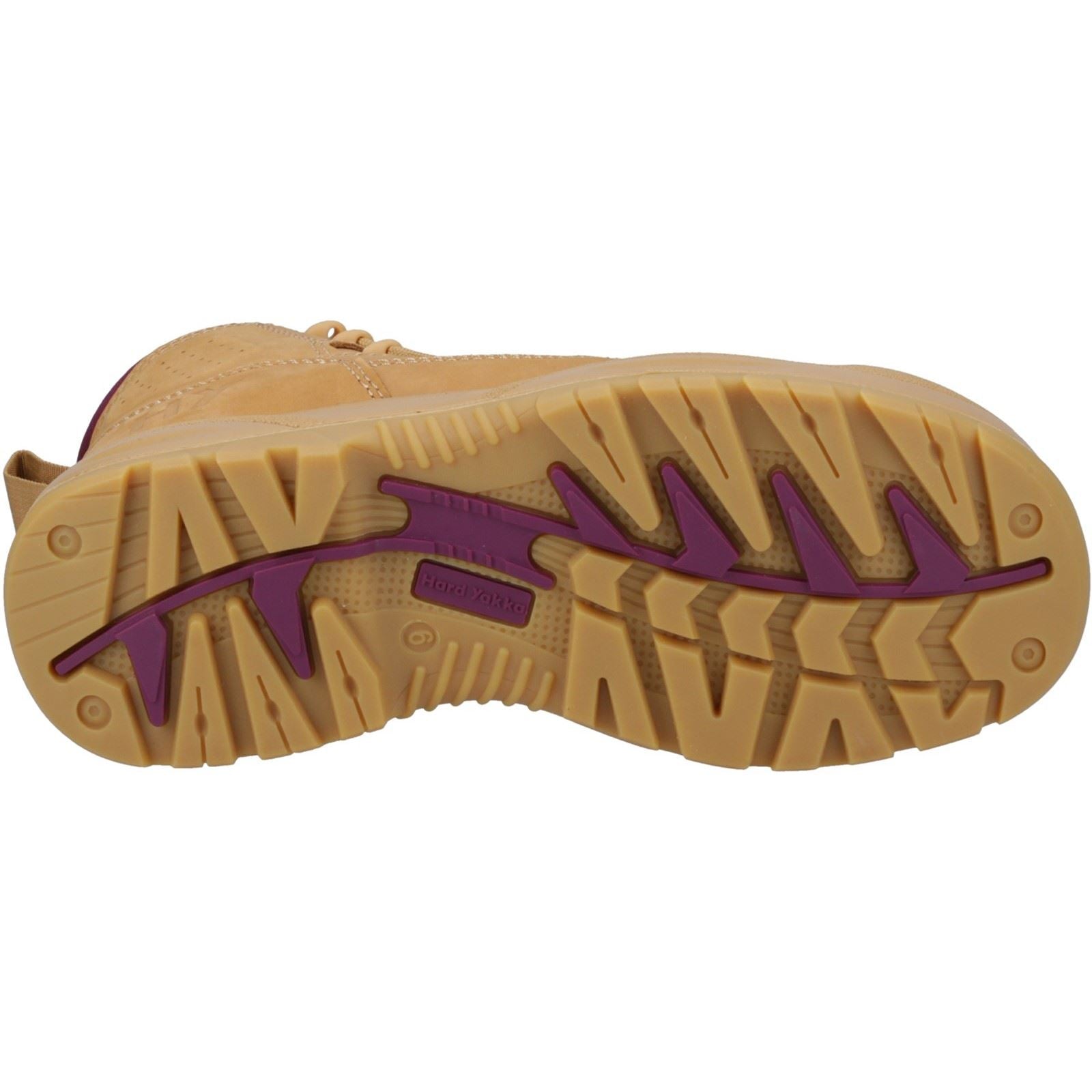 Hard Yakka Bottes De Sécurité En Cuir Legend Pour Femmes Couleur Blé
