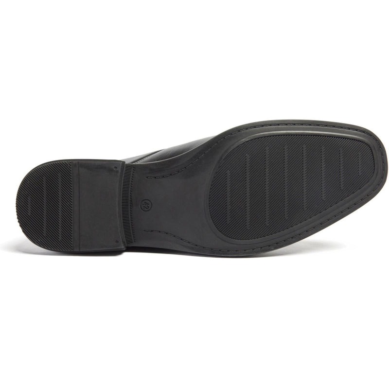 Pod Smyth Chaussures En Cuir Noir À Lacets Pour Hommes
