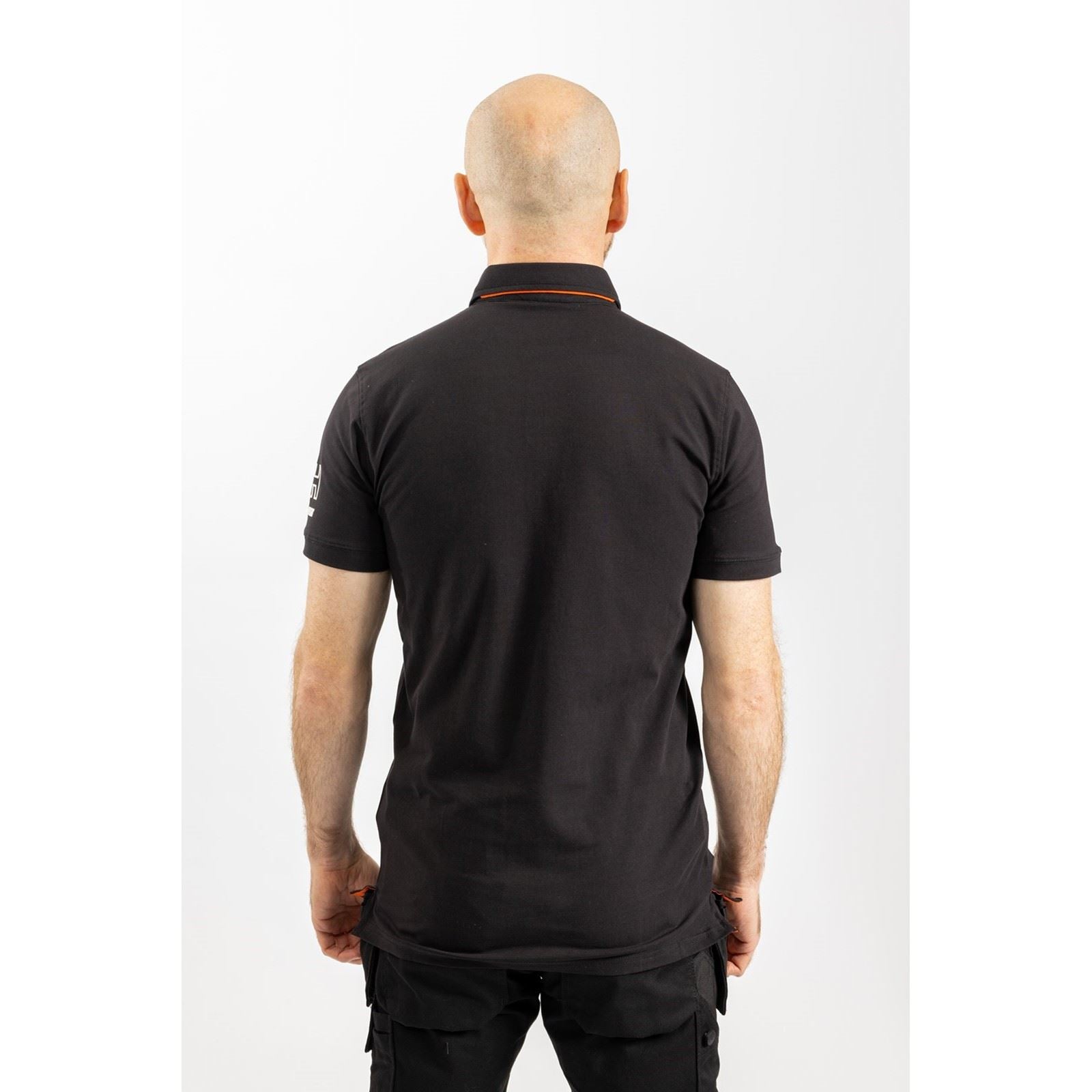 Helly Hansen Workwear Kensington Polo Noir En Coton Pour Homme