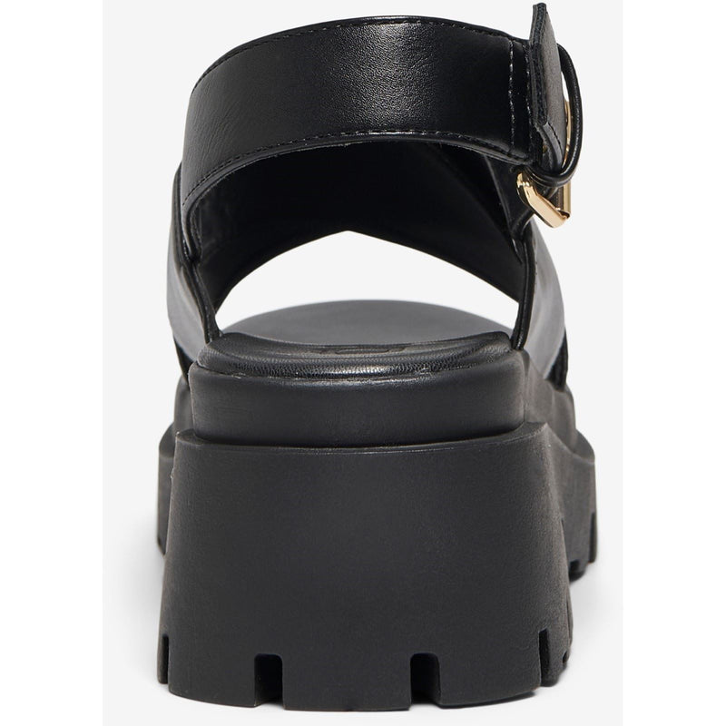 ONLY DOJA 10 Sandales Pour Femmes En Synthétique Noir