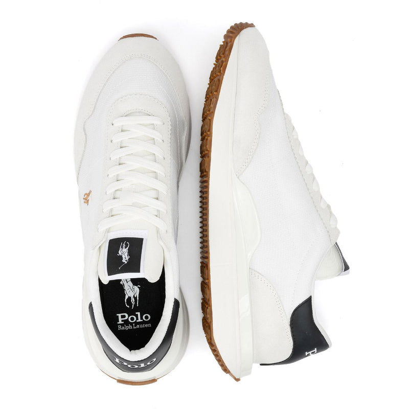 Polo Ralph Lauren Train 89 Baskets Blanches Pour Homme