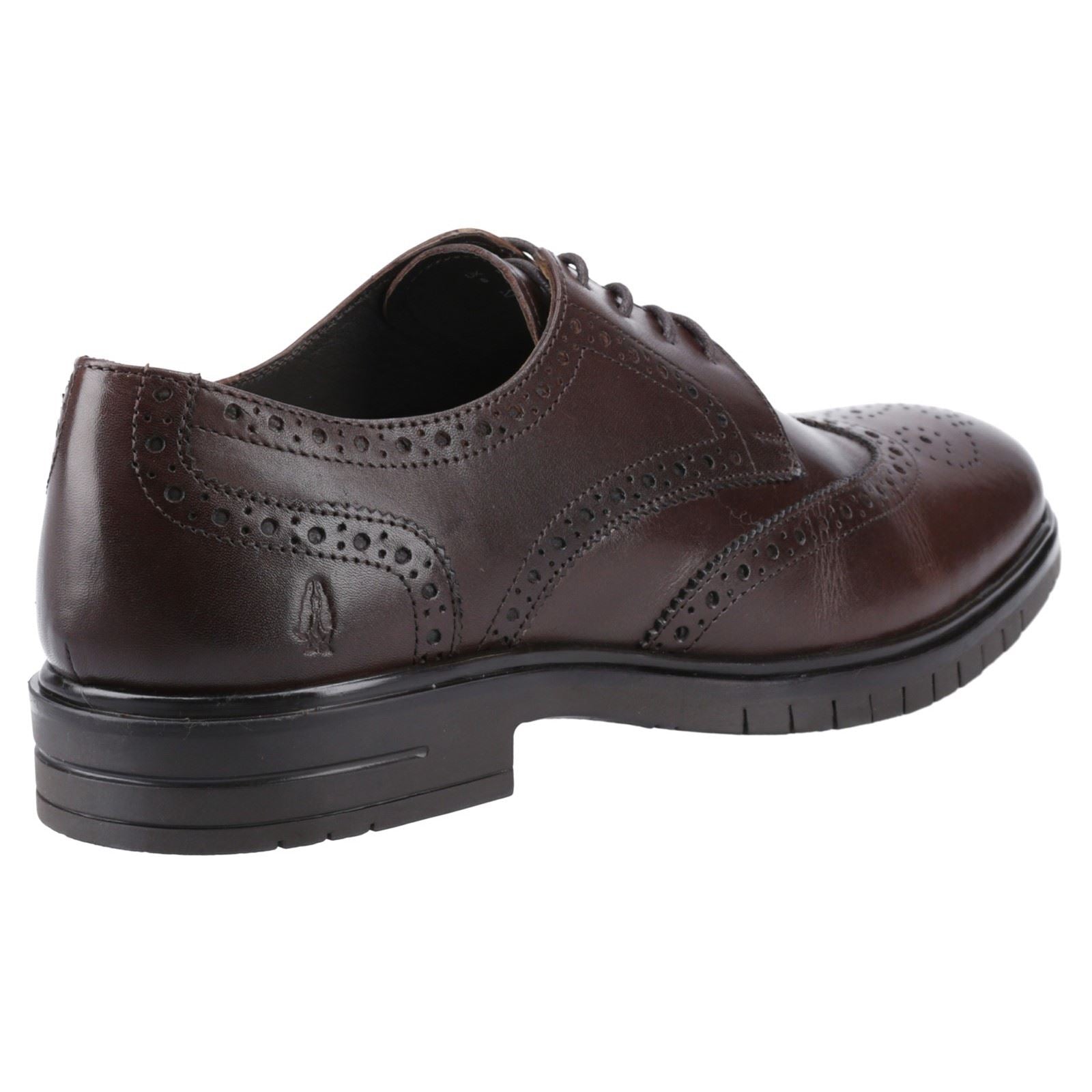 Hush Puppies Santiago Chaussures Brogues Marron En Cuir Pour Hommes