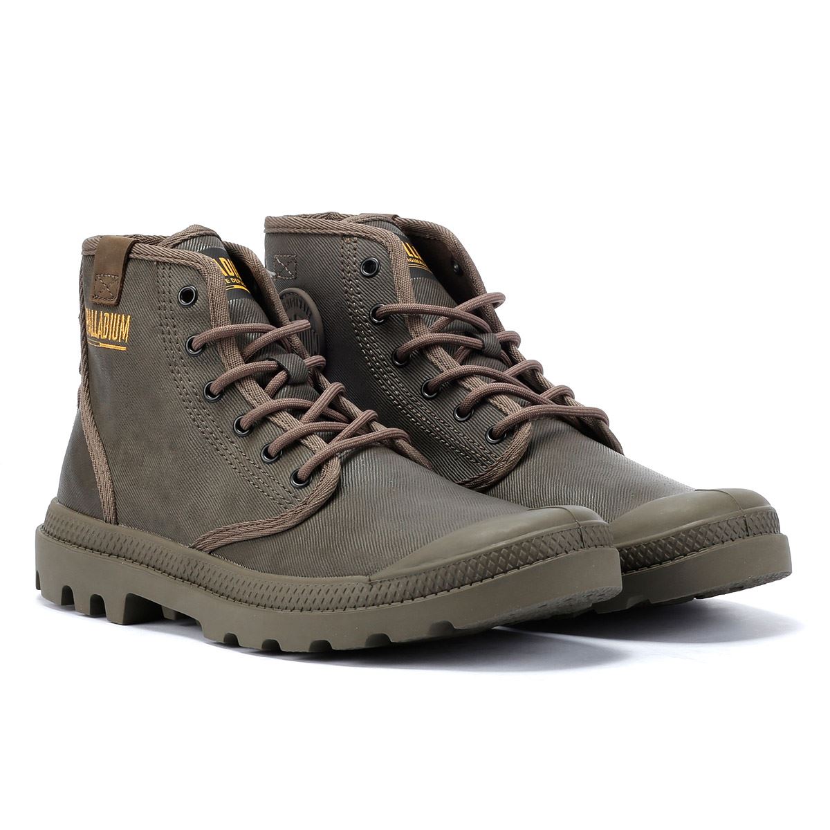 Palladium Pampa HI Wax Bottes Marron