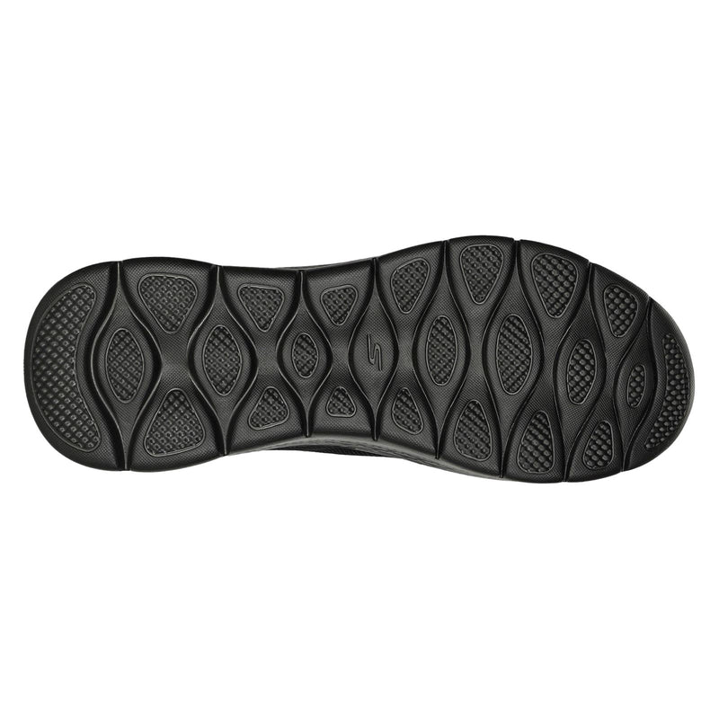 Skechers Go Walk Flex No Hands Baskets Noires Pour Hommes En Polyester