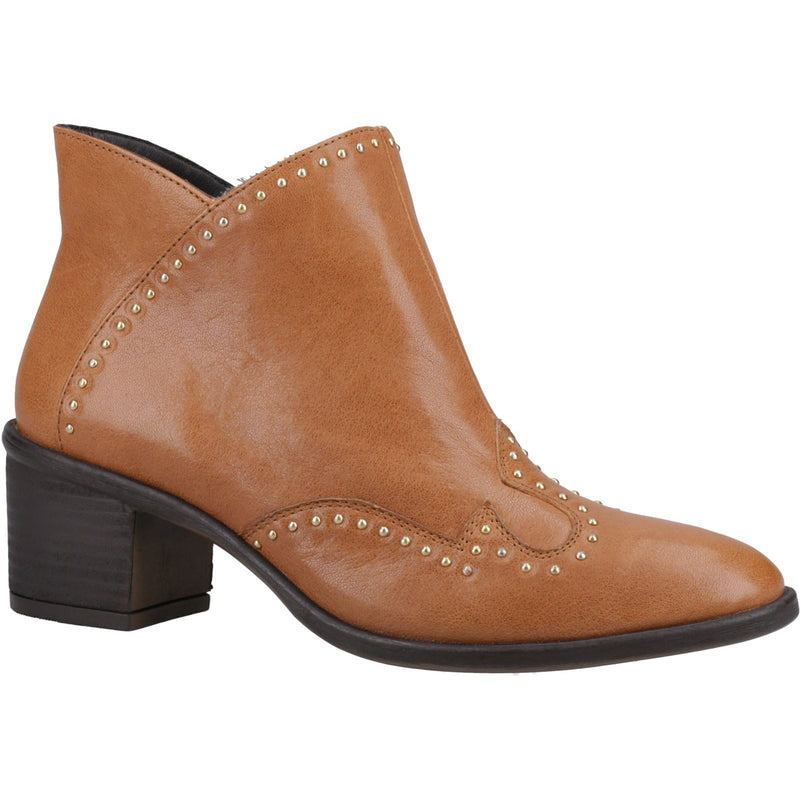 Hush Puppies Waverly Bottes En Cuir Pour Femme Couleur Marron Clair
