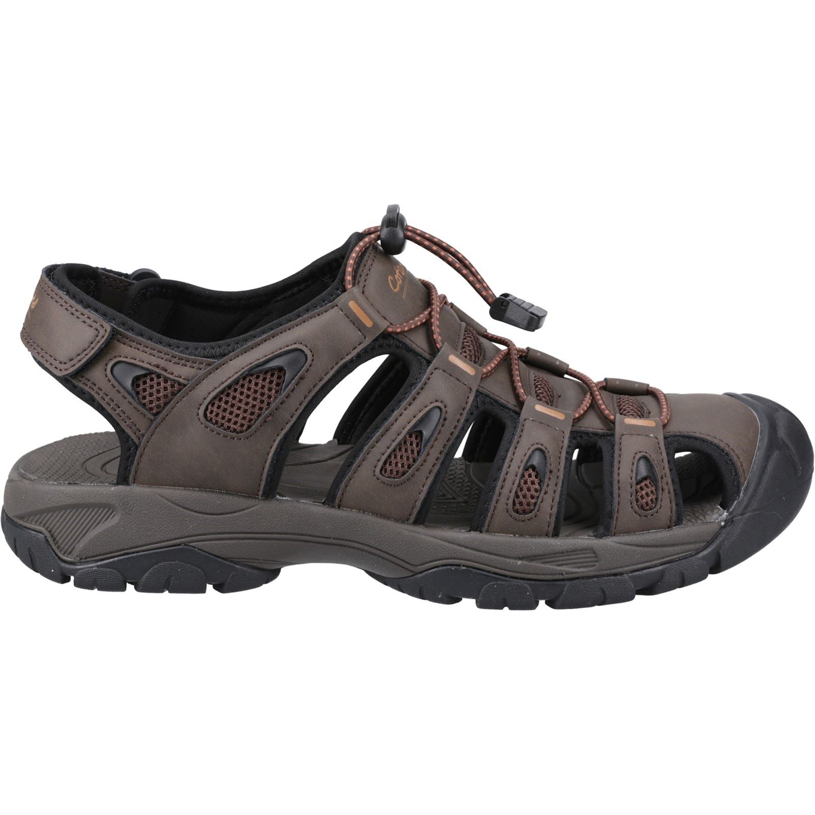 Cotswold Ampney Sandales Marron Pour Homme En Polyuréthane