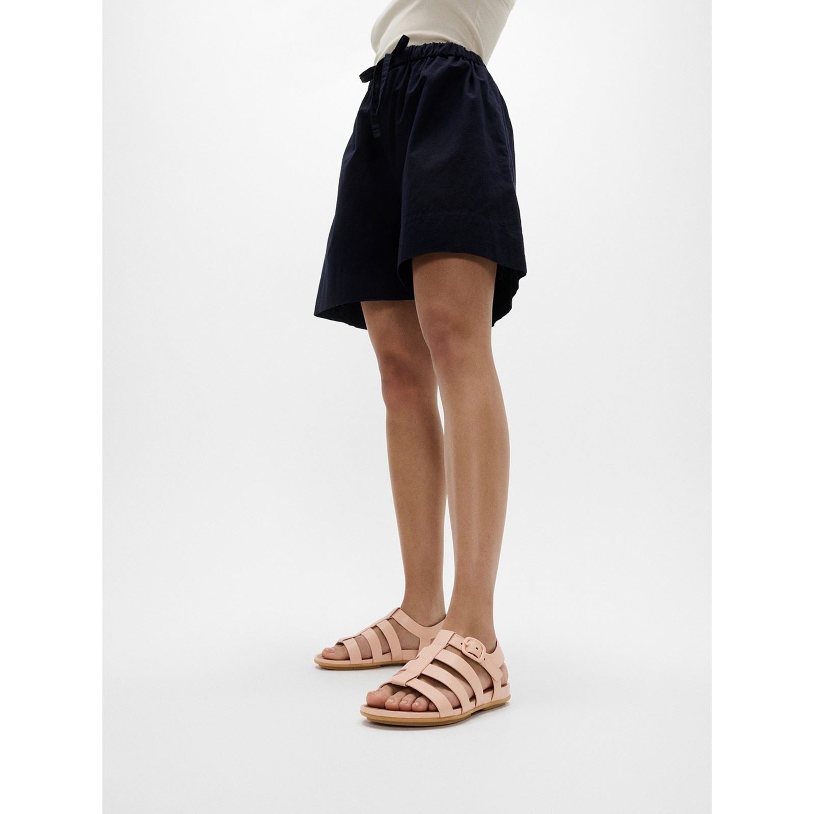 Fitflop Gracie Fisherman Sandales En Cuir Pour Femmes Sable Beige