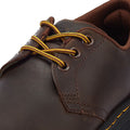 Dr. Martens Chaussures À Lacets Crewson Lo Crazy Horse Marron Foncé