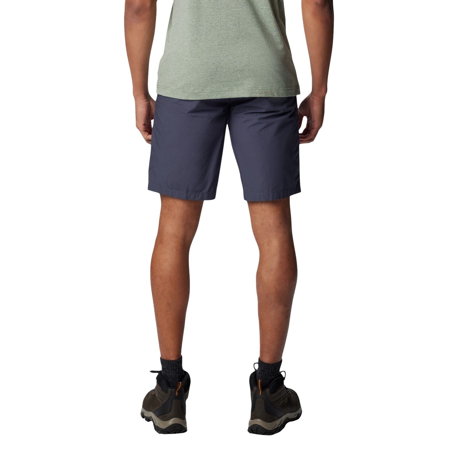 Columbia Washed Out Shorts En Coton Pour Hommes, Bleu, Longueur Genoux
