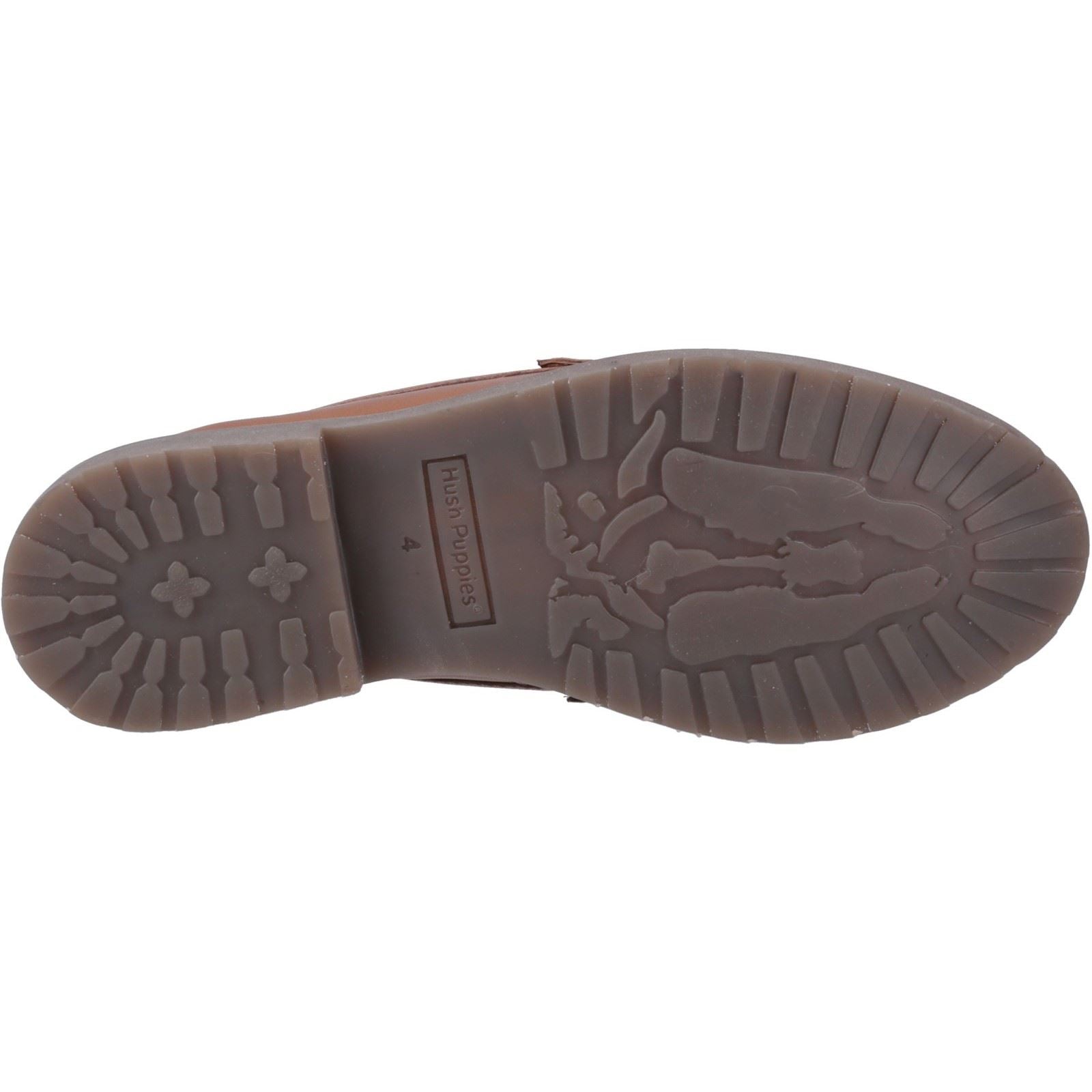 Hush Puppies Verity Snaffle Mocassins En Cuir Pour Femme Couleur Marron Clair