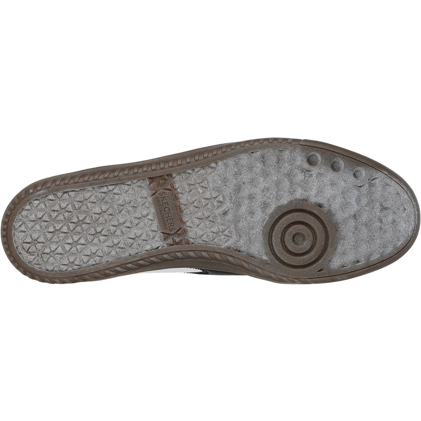 Skechers Hotshot Pyke Baskets Blanches/Noires Synthétiques Pour Homme
