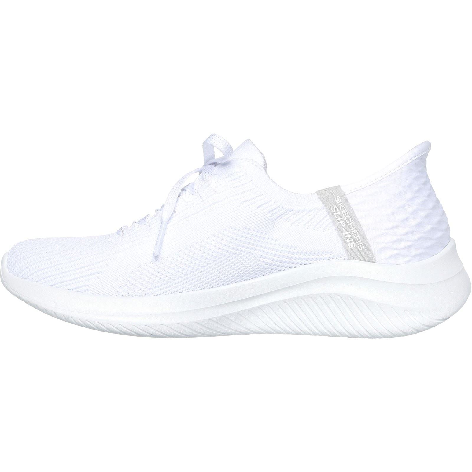 Skechers Ultra Flex 3.0 Brilliant Path Sneakers En Toile Blanche Pour Femme