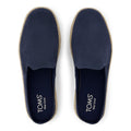 TOMS Santiago Mule Mules En Cuir Pour Homme, Bleu Marine