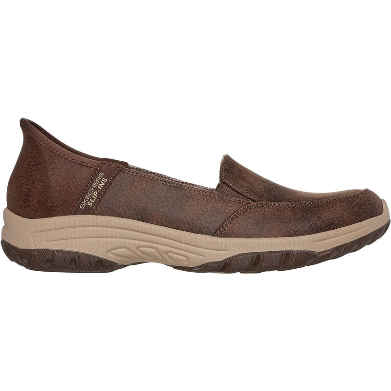 Skechers Reggae Fest 2.0 Classically Baskets En Toile Pour Femme Couleur Chocolat