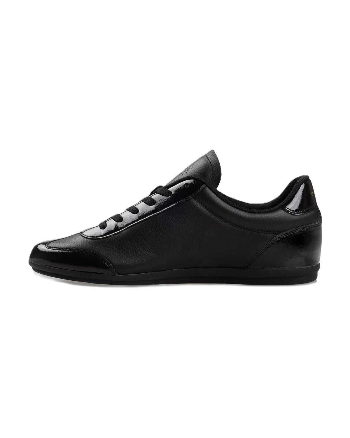 Cruyff Recoupa Baskets Noires En Cuir Pour Hommes