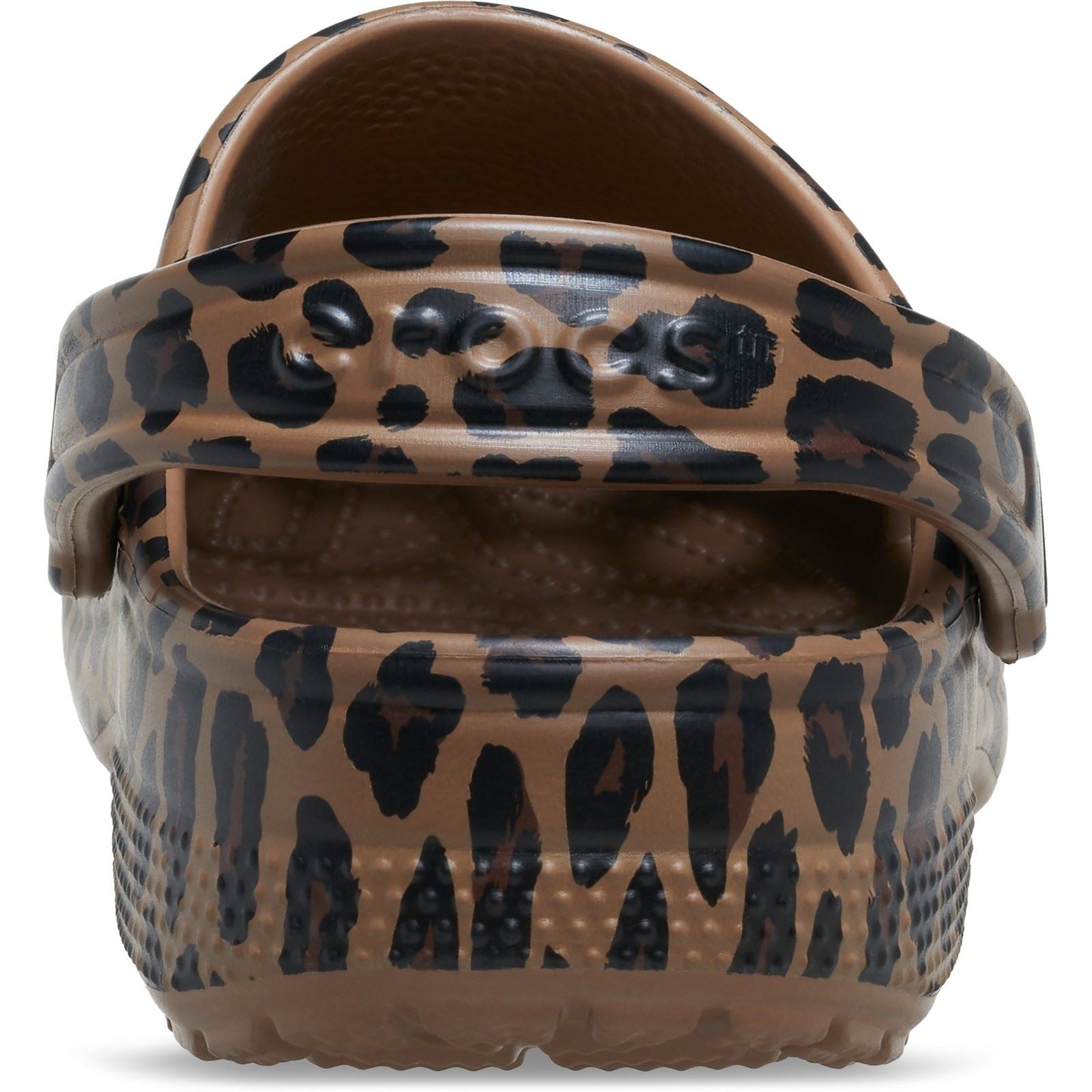 Crocs Classic Animal Sabots Sepia/Leopard En Eva Pour Femmes