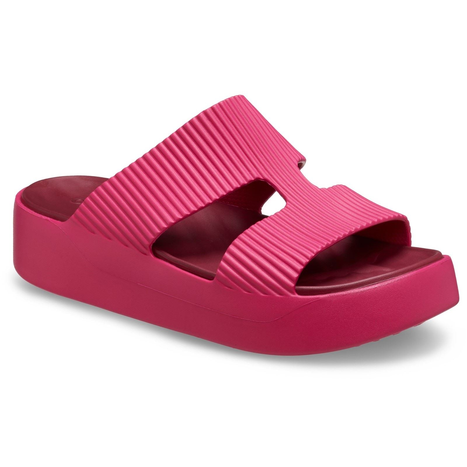 Crocs Getaway Platform Sandales Pour Femmes En Thermoplastique Dragon Fruit