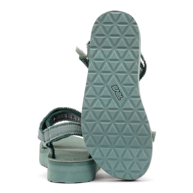 Teva Midform Universal Sandales Pour Femmes En Toile Verte