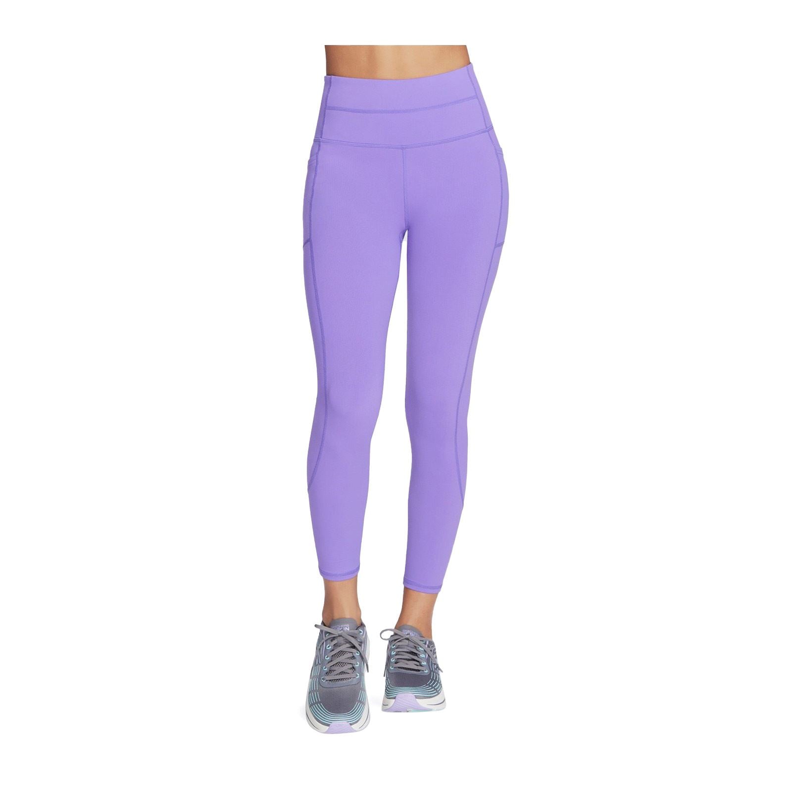 Skechers Performance GOWALK Wear High-Waisted 7/8 Leggings De Sport En Nylon Pour Femmes Roses