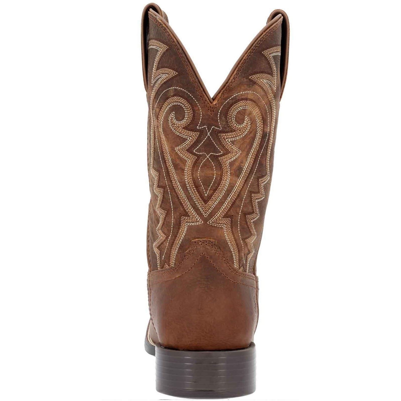 Durango Westward Bottes Hommes En Cuir Marron Prairie