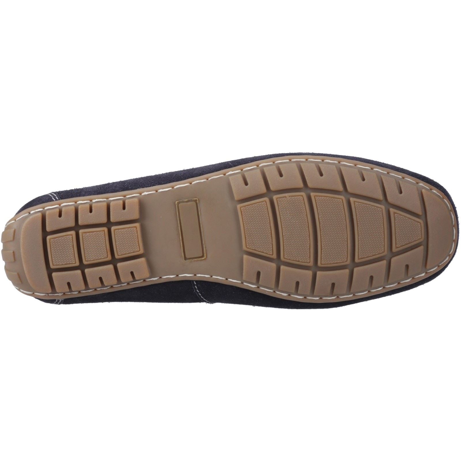 Hush Puppies Ralph Suede Chaussures Bateau En Cuir Pour Homme Couleur Marine