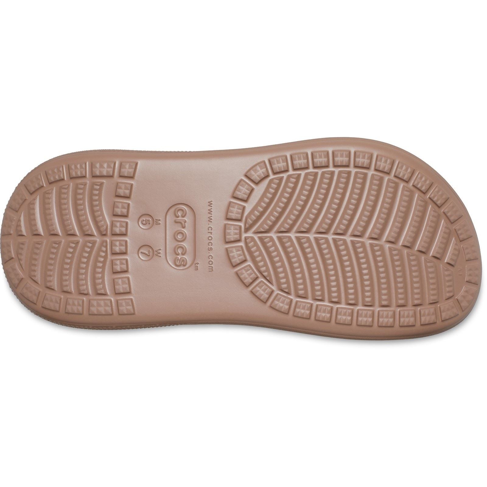 Crocs Classic Crush Sabots latte pour femme Eva