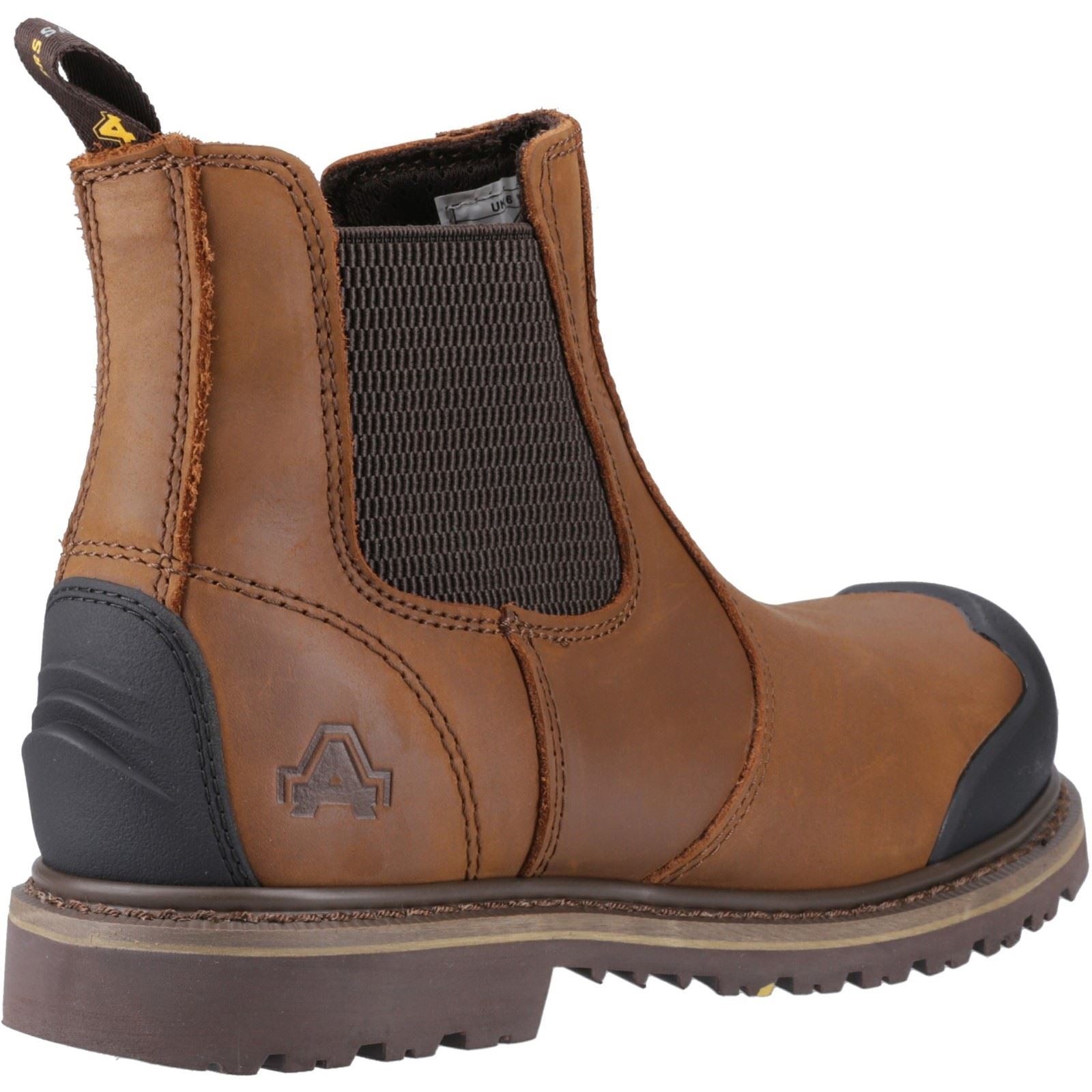 Amblers Safety  Bottes De Sécurité En Nubuck Marron Fs225