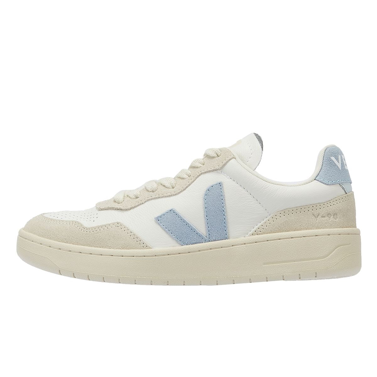 Veja V-90 Pour Femmes Extra Blanc/Bleu En Acier Sneakers