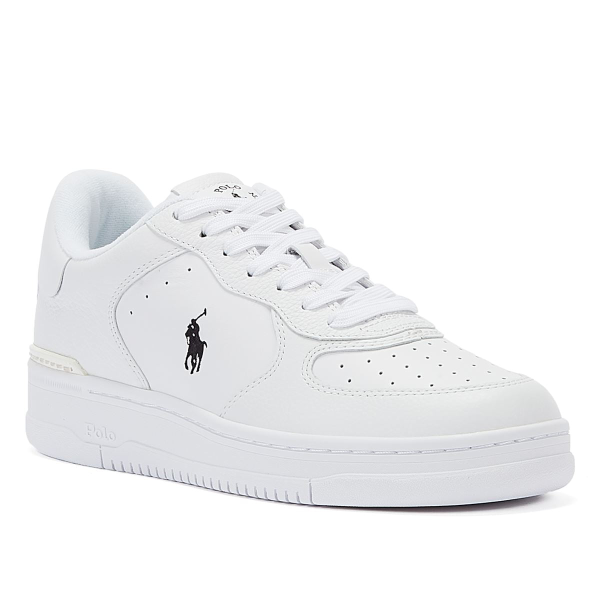 Ralph Lauren Baskets Basses Pour Hommes Masters Crt-Sneakers Blanches