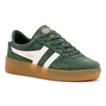 Gola Grandslam Baskets En Daim Pour Femme, Vertes