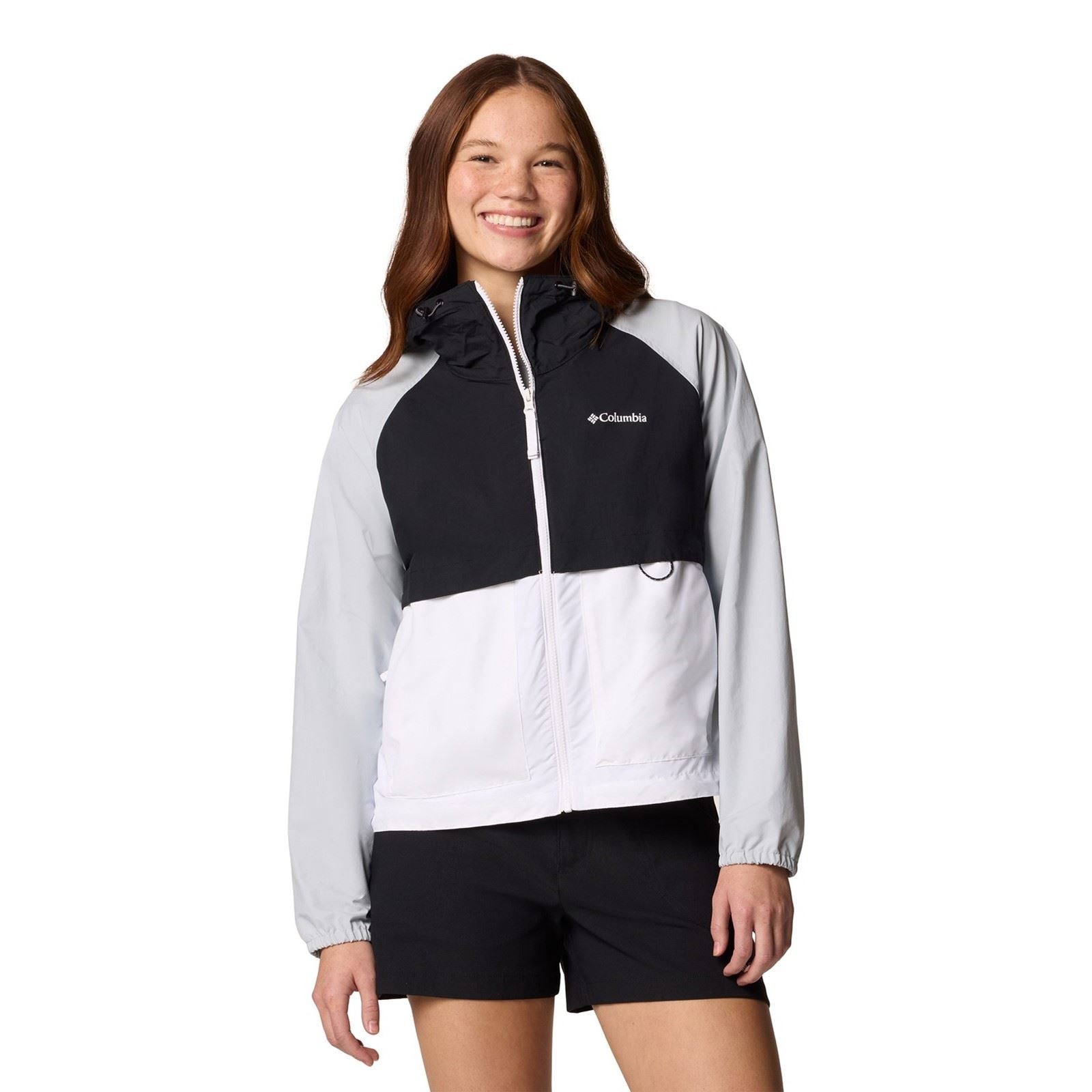Columbia Spire Valley Vestes Coupe-Vent Blanches Pour Femmes