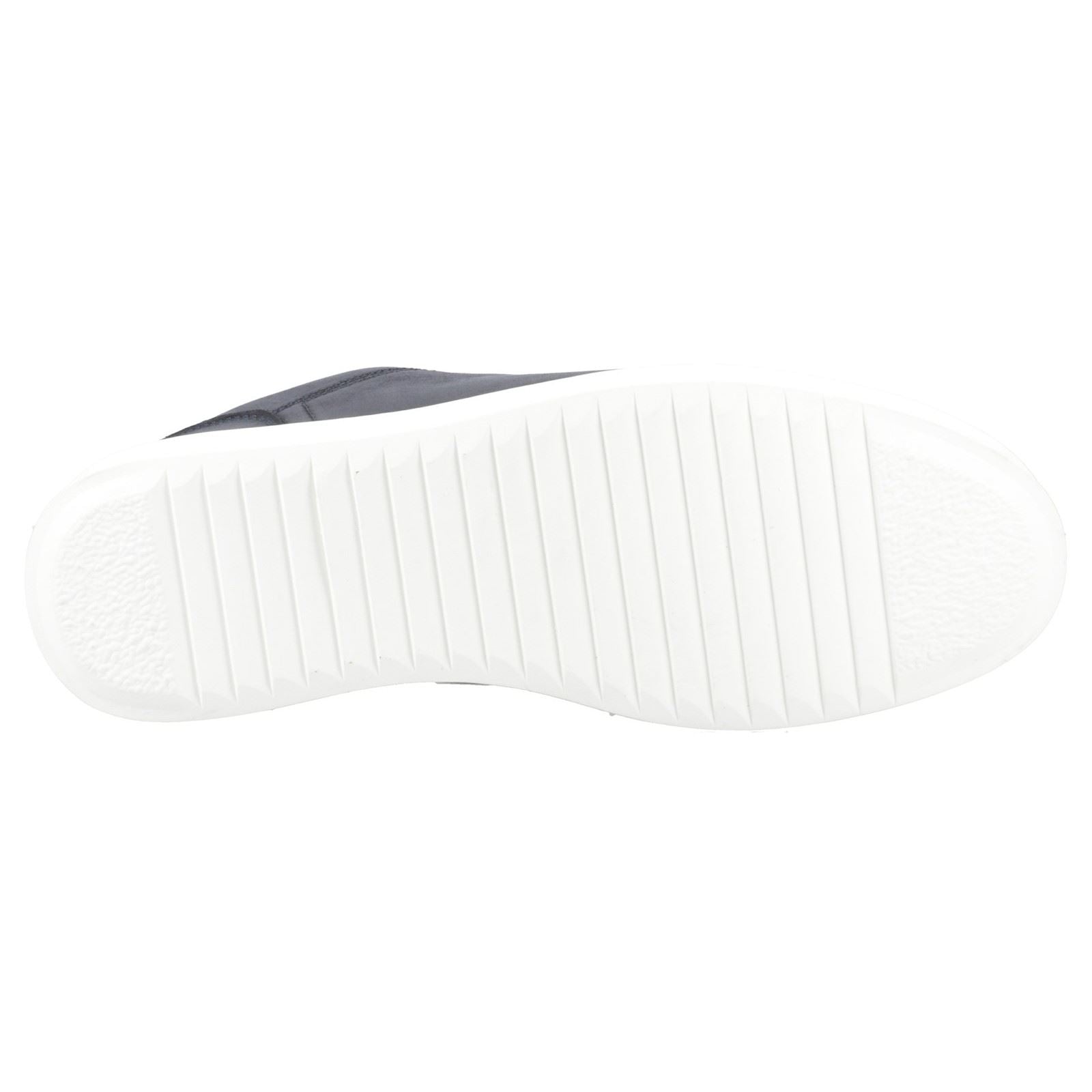 Hush Puppies Madden Chaussures De Sport Pour Homme En Cuir Bleu Marine