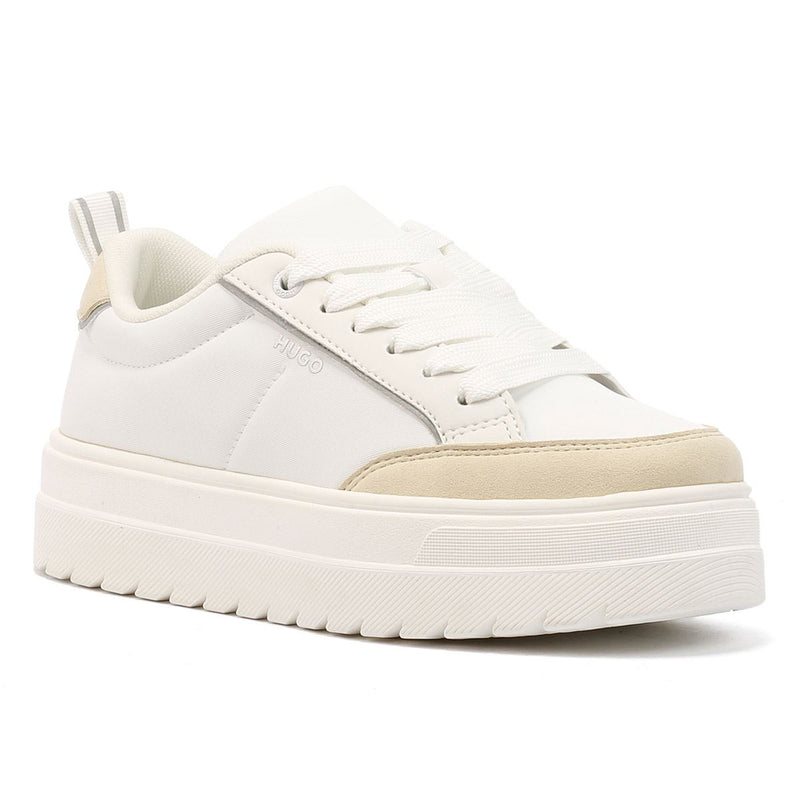 Hugo Lyssa Tennis Baskets Blanches Pour Femmes