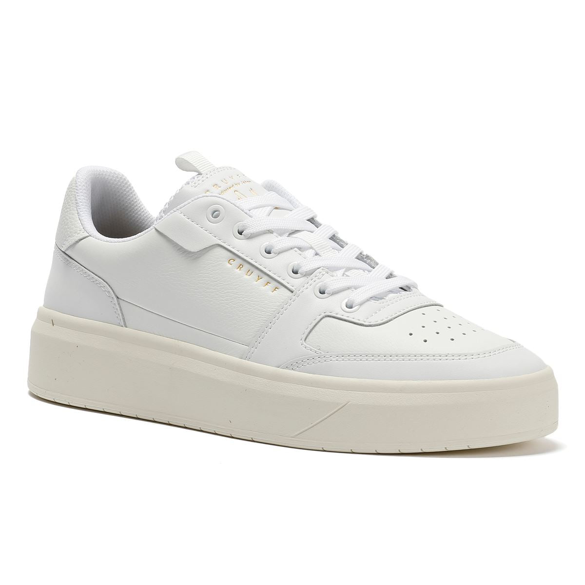 Cruyff Endorsed Pro Baskets Blanches Pour Hommes
