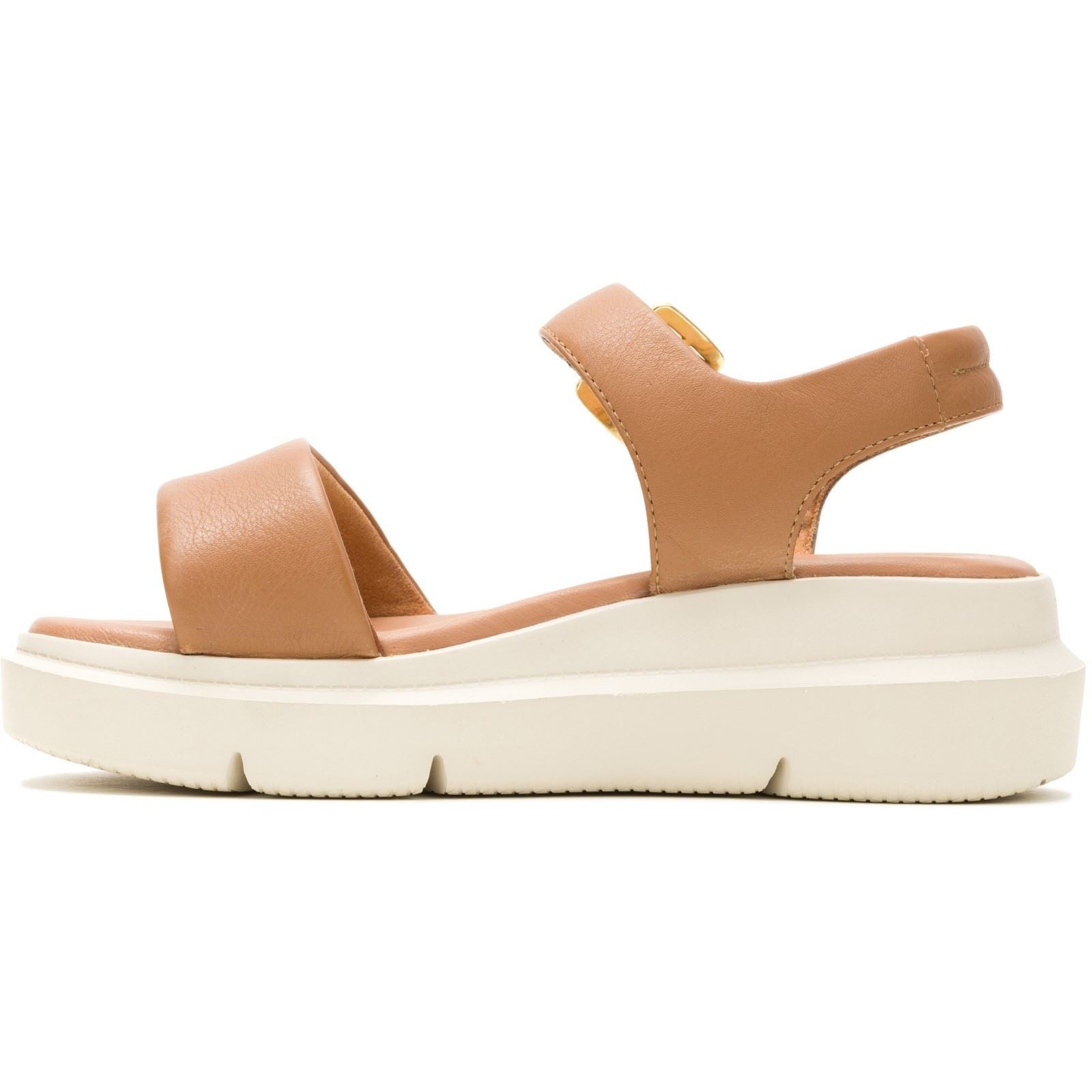 Hush Puppies Uplift Sandales En Cuir Pour Femme Couleur Tan