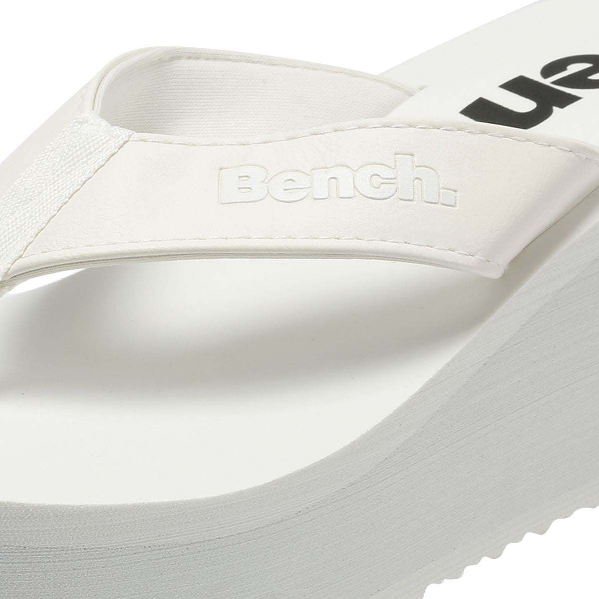 Bench Vacay Tongs Blanches Pour Femmes