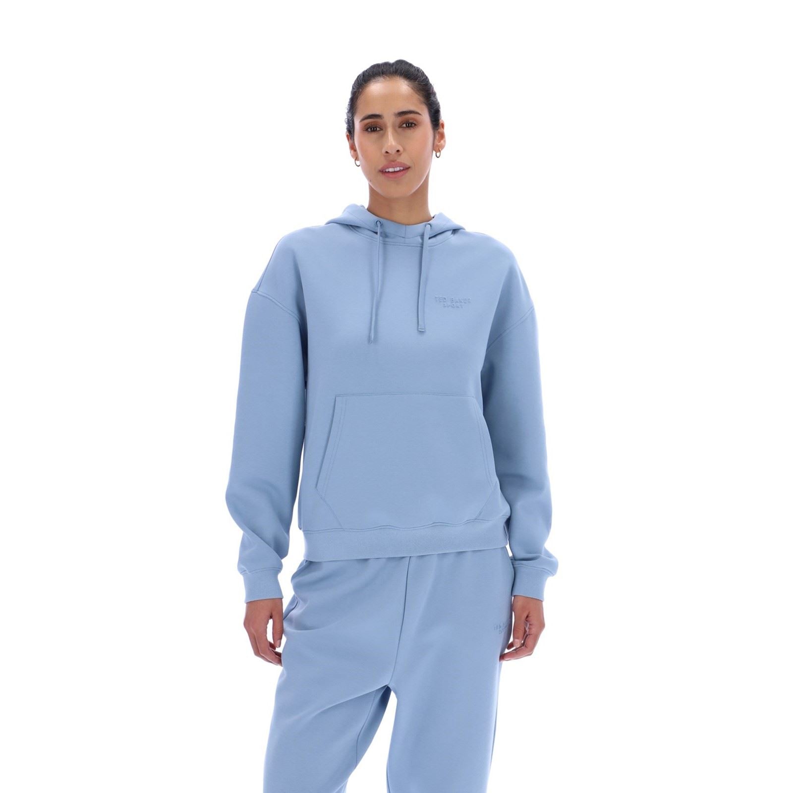 Ted Baker HEIDI TBWHSS2632 Sweat À Capuche Bleu En Polyester Pour Femmes