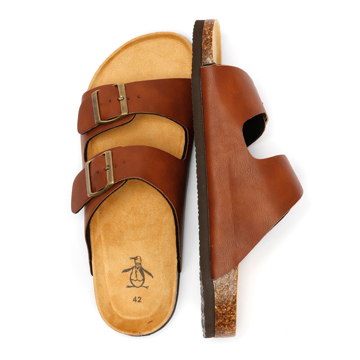 Penguin Port 2 Sandales Marron Pour Hommes