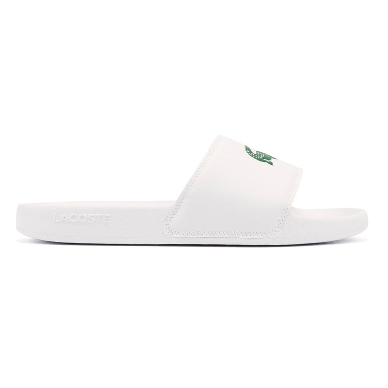Lacoste Serve Slide 0.0 Sandales Blanches Pour Hommes