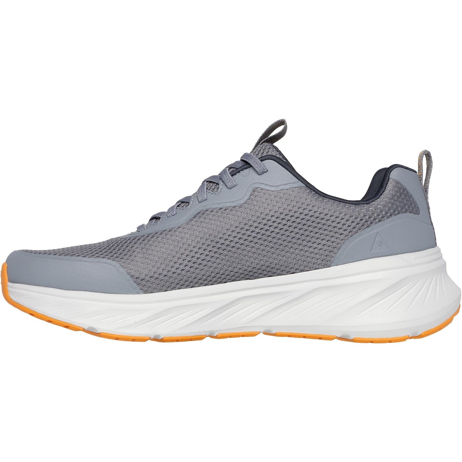 Skechers Edgeride Rekze Baskets Pour Hommes En Textile Gris/Orange
