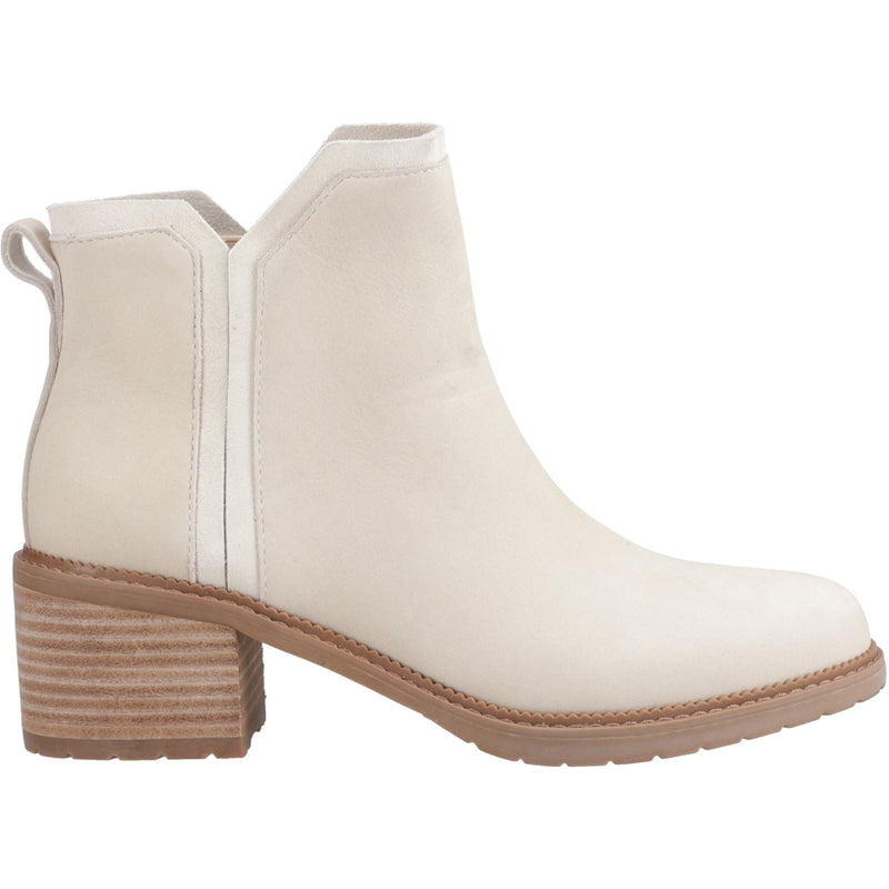 TOMS Hailey Bottes Beiges En Cuir Pour Femmes