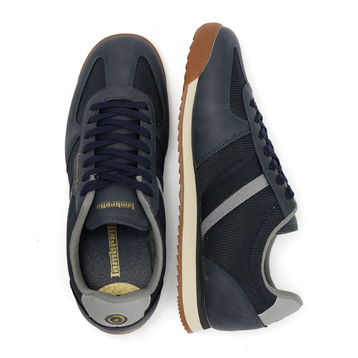 Lambretta Diego Baskets Bleues Pour Hommes