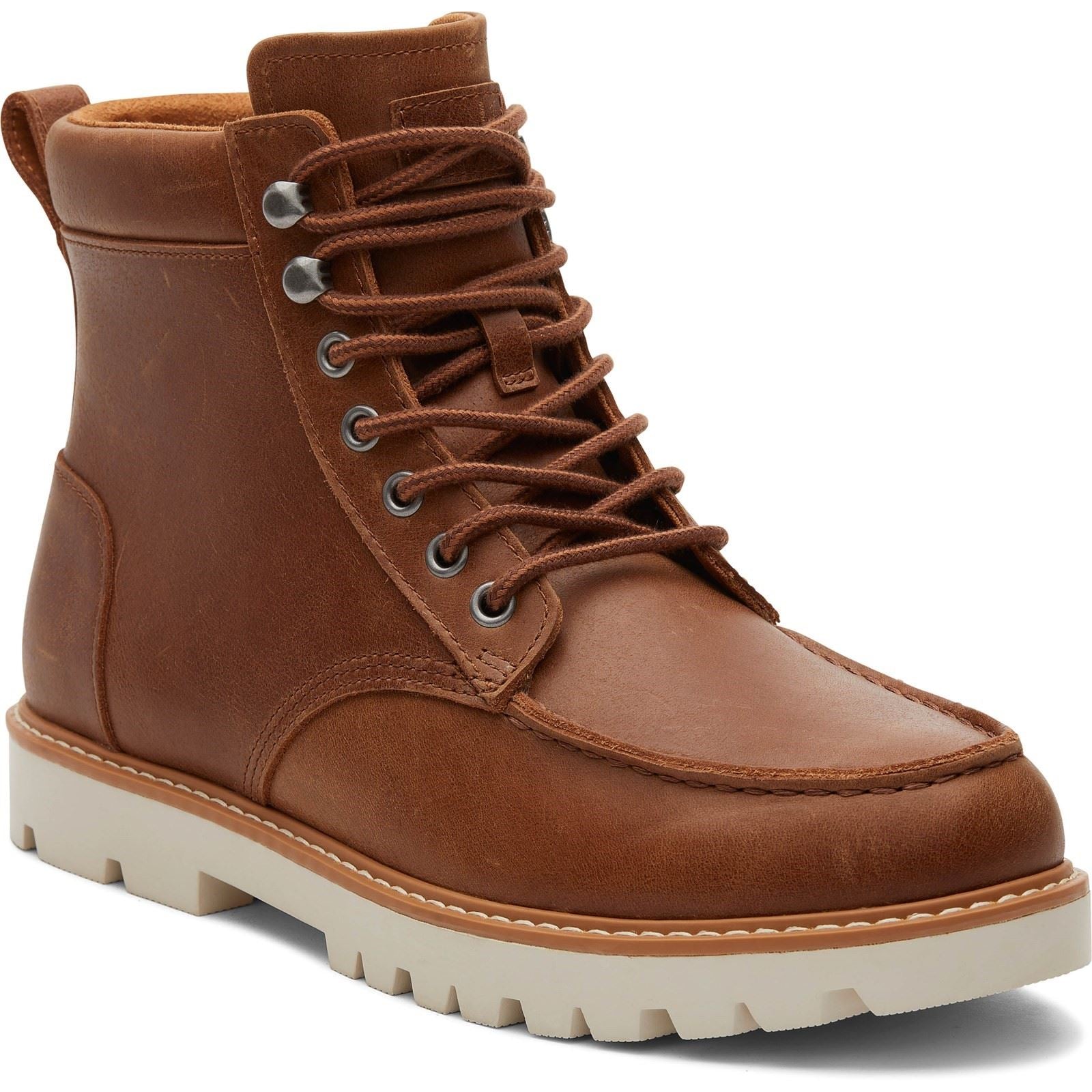 TOMS Palomar Bottes En Cuir Pour Homme Marron Clair