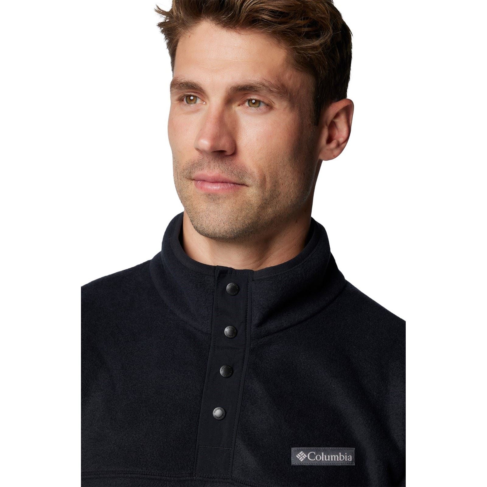 Columbia Steens Mountain Half Snap II Veste En Polaire Noire Pour Homme