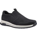 Hush Puppies Cole Mocassins En Nubuck Noir Pour Hommes