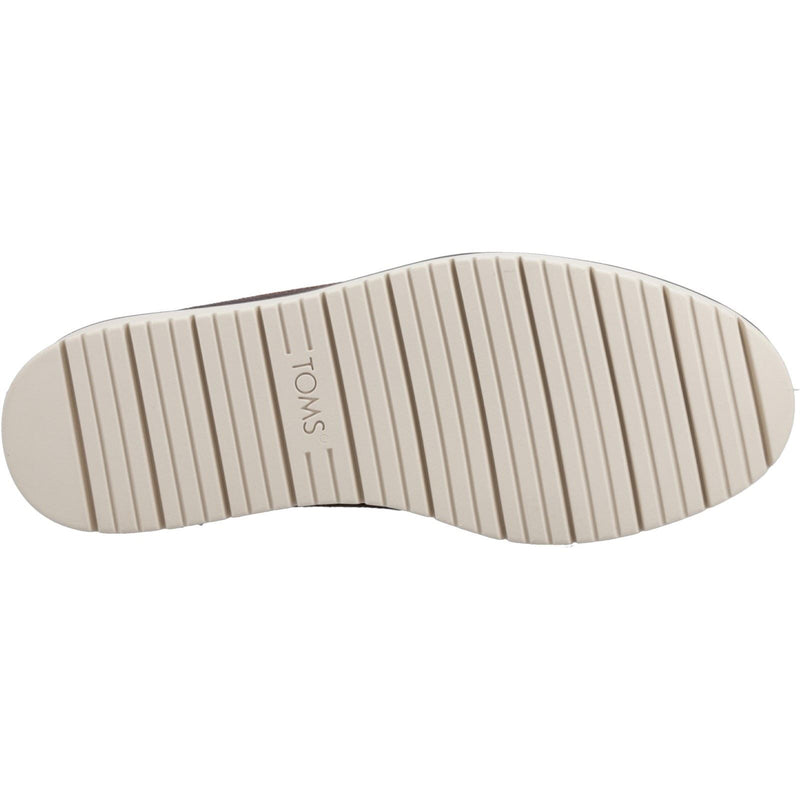 TOMS TRVL Lite Forrest Chaussures En Cuir Pour Hommes Brunes À Lacets