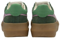 Gola Athena Baskets Vertes Pour Femmes Suede