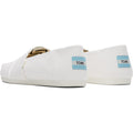 TOMS Alpargata Espadrilles Blanches Pour Hommes En 100% Coton